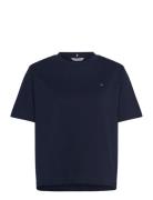 Tommy Hilfiger Modern Relaxed C-Nk Ss Marinblå