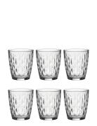 Aida Mosaic Glasses - Clear 6 Pcs. 34 Cl Sleeve Packing Nude