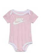 Nike C1-Bodysuit+Hat+Bootie Rosa