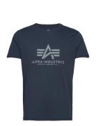 Alpha Industries Basic T-Shirt Marinblå