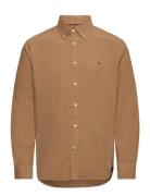 Tommy Hilfiger Solid Corduroy Rf Shirt Brun