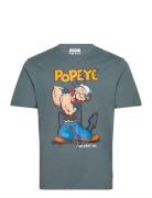 ONLY & SONS Onsjake Reg Popeye Ss 3672 Tee Blå