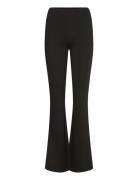 Mango Flared Leggings Svart