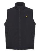 Lyle & Scott Padded Puffer Gilet Svart