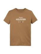 Tommy Hilfiger Monotype 1985 Reg Tee Ss Beige