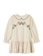 Lil'Atelier Nmfsafron Ls Dress Lil Kräm