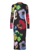 STINE GOYA Pullover Long Sleeve Midi Dress, 22 Multi/patterned