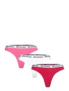 Juicy Couture Dana Thong 3Pk Rosa