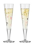 Ritzenhoff Goldnacht Champagneglas 2-P Hearts Nude