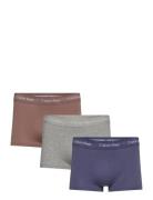 Calvin Klein Low Rise Trunk 3Pk Marinblå