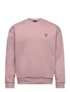 Lyle & Scott Over D Crew Neck Sweatshirt Rosa