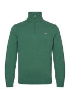 GANT Casual Cotton Half Zip Grön