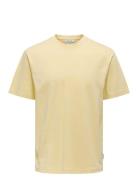 ONLY & SONS Onsfred Rlx Ss Tee Gul