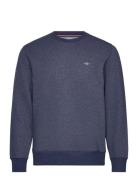 GANT Reg Shield C-Neck Sweat Marinblå