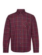 MCS Atlas Reg Fl Mcs M Shirt Burgundy