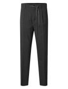 Selected Homme Slh190-Reg Tapered Leroy Pleat Pant Noos Grå