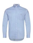 GANT Reg Poplin O.shield Shirt Blå