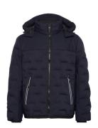 Tom Tailor Hybrid Puffer Jacket Marinblå