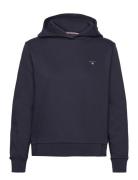 GANT Reg Hoodie Marinblå