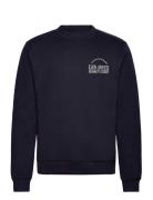 Les Deux Legacy Court Sweatshirt Marinblå