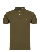 Polo Ralph Lauren Basic Mesh-Ssl-Knt Khaki Green