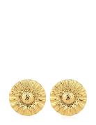 LUV AJ The Sunflower Studs- Gold Guld