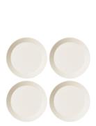 Iittala Teema Plate 26Cm White 4Pcs Kräm