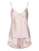 Calvin Klein S/S Sleep Set Rosa