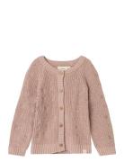 Lil'Atelier Nmfemlen Emb Ao Ls Knit Card Lil Rosa