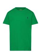 Ralph Lauren Kids Cotton Jersey Crewneck Tee Grön