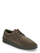 Bianco Biatom Lace Shoe Suede Brun