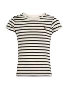 Calvin Klein 2 Pack Stripe Slim Ss T-Shirt Kräm