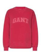 GANT Arch C-Neck Sweat Rosa