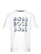 BOSS Short Sleeves Tee-Shirt Vit