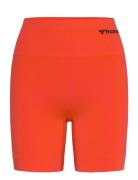 Hummel Hmltif Seamless Shorts Orange