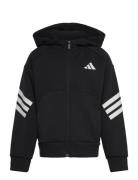 Adidas Sportswear J Fi 3S Fz Hd Svart