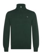 GANT Casual Cotton Half Zip Grön