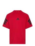 Adidas Sportswear J Spr Tee Röd