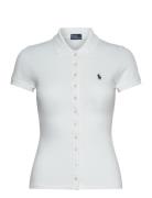 Polo Ralph Lauren Butt D-Placket Polo Shirt Vit