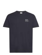 GANT Small Graphic Ss T-Shirt Marinblå