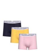 Polo Ralph Lauren Underwear Classic Stretch-Cotton Trunk 3-Pack Marinb...