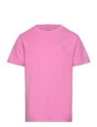 Ralph Lauren Kids Cotton Jersey Crewneck Tee Rosa