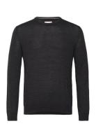 GANT Extrafine Merino Wool C-Neck Svart