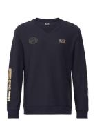 EA7 Sweatshirt Marinblå