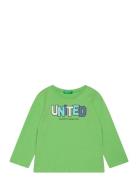 United Colors Of Benetton T-Shirt L/S Grön