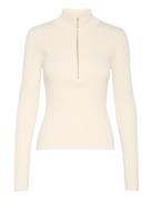 Gestuz Yasmiagz Zipper Pullover Noos Kräm