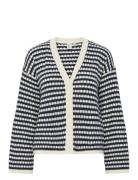 YAS Yascibyl Ls Knit Cardigan Noos Marinblå