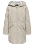 Kids Only Kogelisa Raincoat Cp Otw Beige