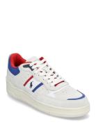 Polo Ralph Lauren Masters Sport Suede Sneaker Vit