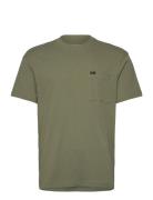 Lee Jeans Relaxed Pocket Tee Khaki Green